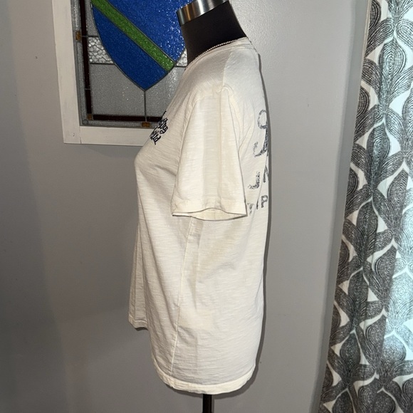 Superdry Embroidered T Shirt SZ Medium - Picture 4 of 10